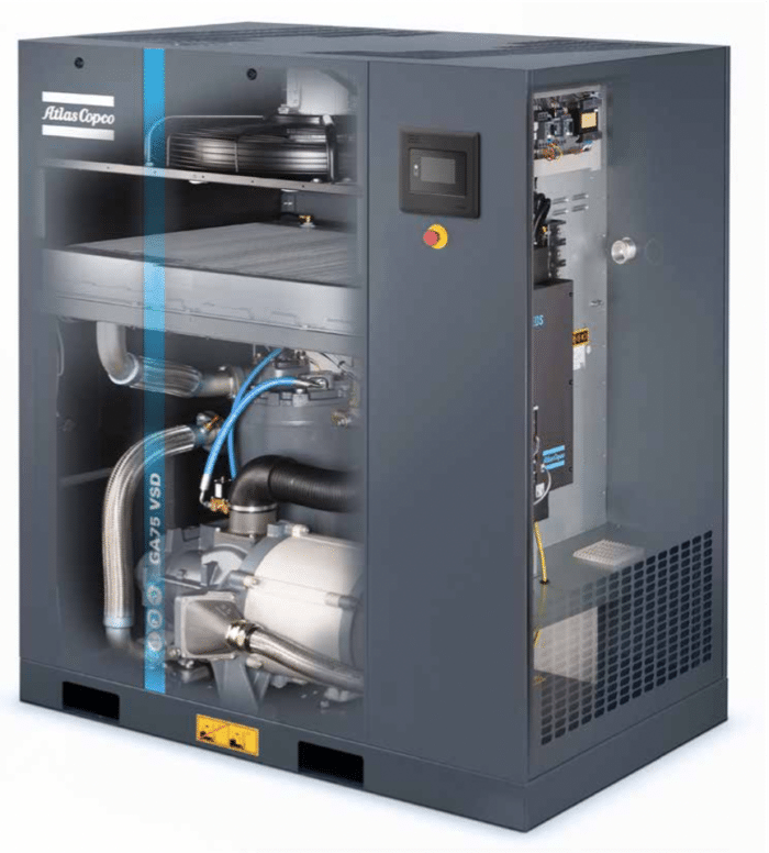 Atlas G7 Oil Injected Rotary Screw Air Compressor G7P TM, G7FF TM, G7P FM
