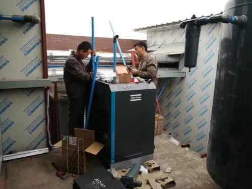 GA26 35 Hp 26 Kw Atlas Copco Rotary Screw Air Compressors 10 Atlas Copco Air Compressor Install Service