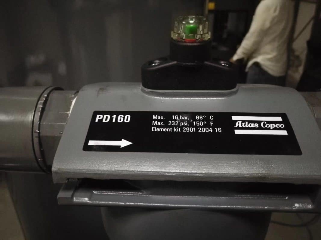 Atlas Copco DD(+) and PD(+) Oil Coalescing Filters - China Distribution 5 Atlas Copco PD160