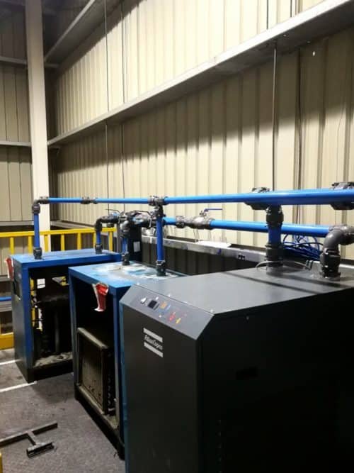 GA75, GA75+ Atlas Copco 100 HP Oil Injected Air Compressors 10 China Atlas Copco Compressors House