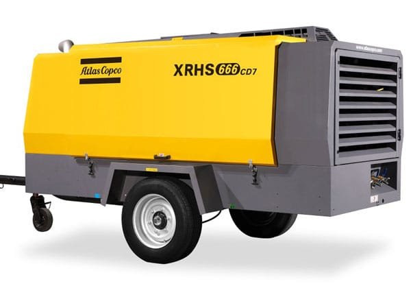 How is Atlas Copco's Mobile (Portable) Air Compressor? 9 mobile compressor Atlas Copco