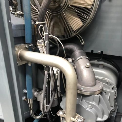 Alternative view of 1616 7345 80 Second Hand GA160 Air End - Atlas Rotary Screw Air Compressor