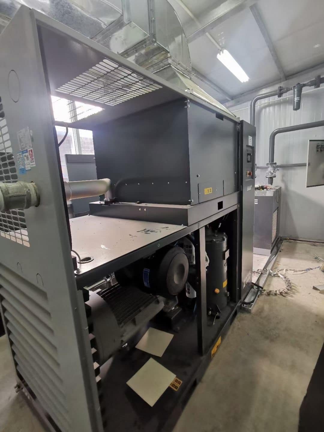 1616734581-1616734591 Genuine Atlas Copco Airend-Heavy Duty G/GA110-132-160-200-250 3 ORIGINAL Atlas Copco Airend China Supplier