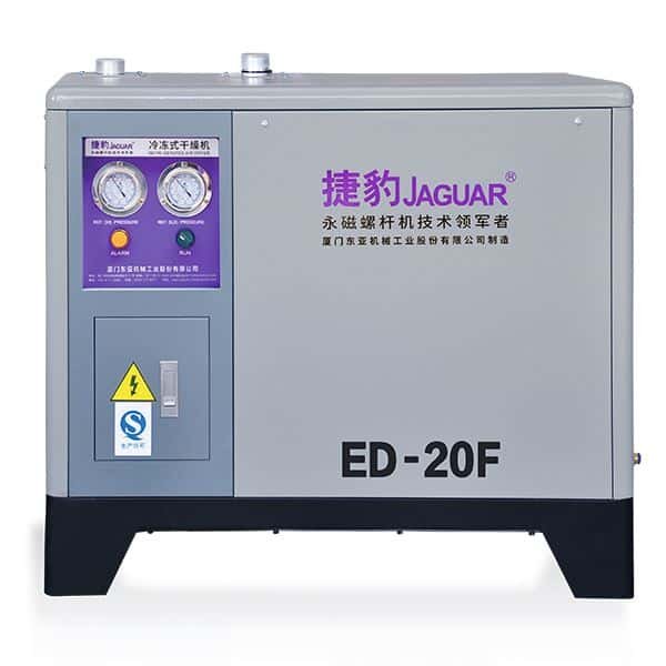 ED-20F Jaguar Refrigerant Air Dryer 20Hp 15 Kw 2.8m3/min 3 ED-20F Refrigerated Air Dryer Jaguar Special Offer
