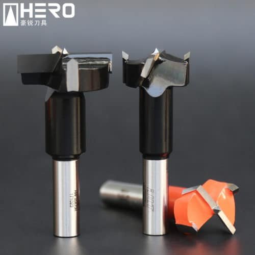 12mm-80mm Kitchen Hinge Cutter Centering Drill Bit 10x30 Shank Size 11 15mm-70mm length right Hinge boring bits wood drilling cup drill bits China Supplier