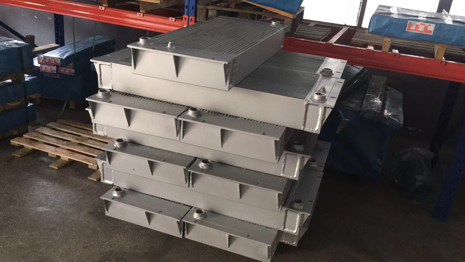 Atlas Copco Air Cooler - HIGH Quality Replacement Heat Exchanger 4 China Manufacture Price for Air Compressors Heat Echanger