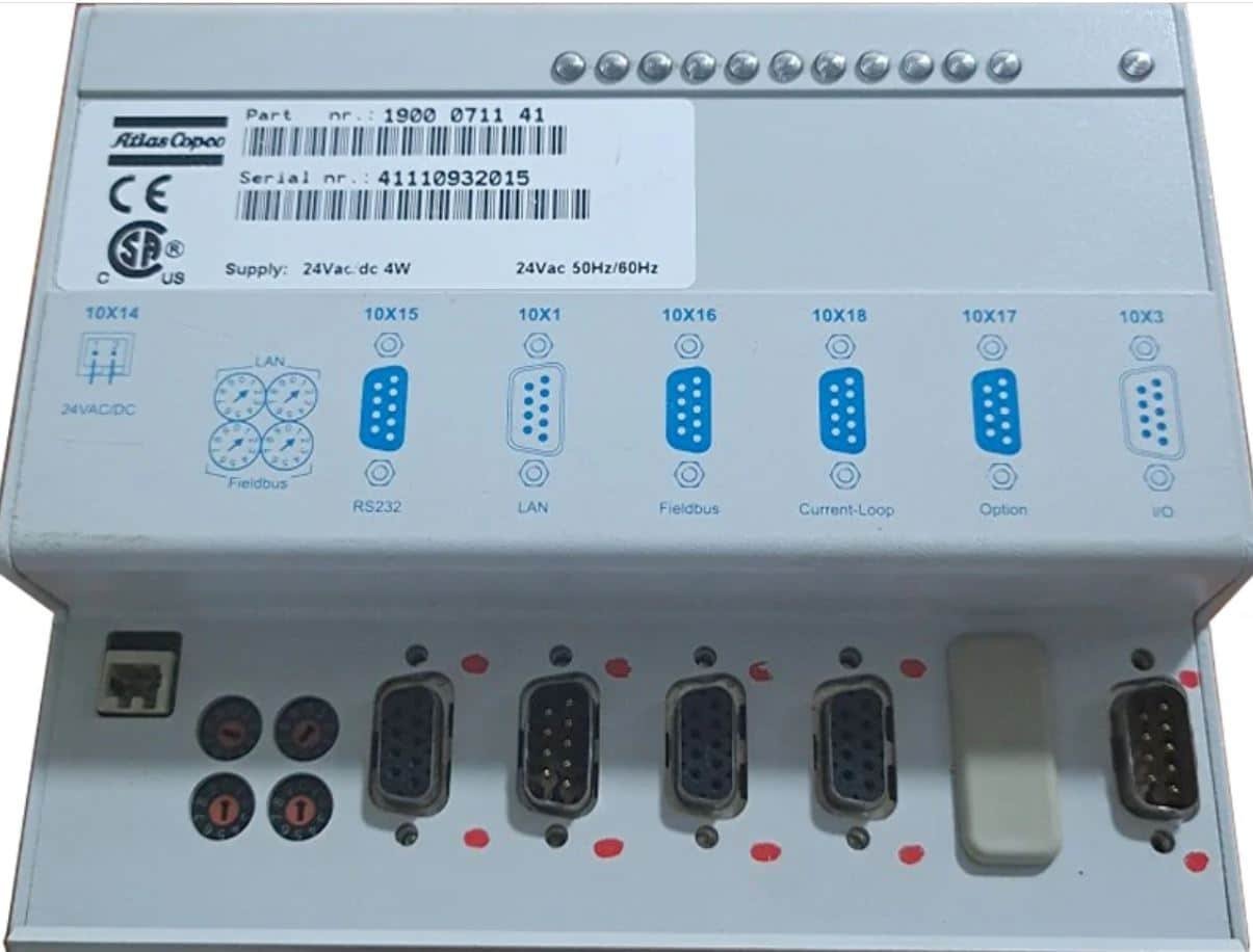 1900 0711 41 / 8092 2482 54 Atlas Copco Contorller Panel With Program 3 1625 1110 52 Atlas Copco Intake / Unloader Valve China