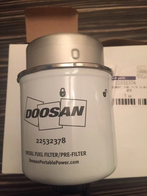 22532378 Doosan GENUINE ORIGINAL Diesel Fuel Filter China Supplier