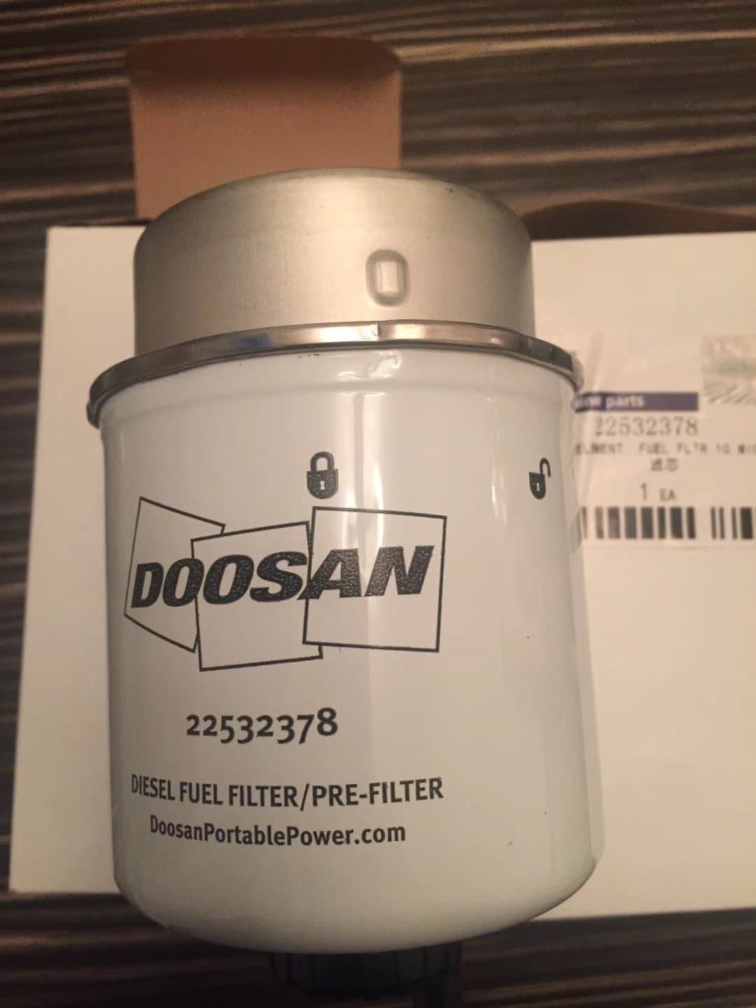 22532378 Genuine Original Fuel Filter Doosan China Supplier 3 22532378 Doosan GENUINE ORIGINAL Diesel Fuel Filter China Supplier