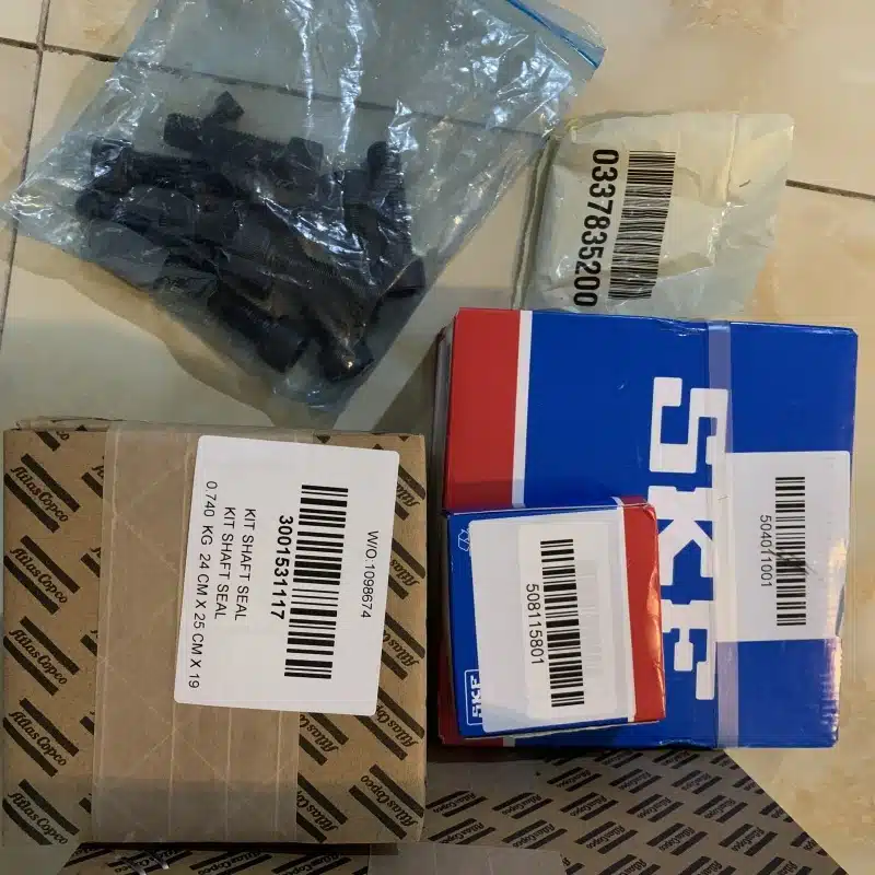 2906 0969 00/2906 0970 00 Gearbox Overhaul kit (C146/C190) Atlas Copco GA90-110-132-160 6 2906096900-Atlas Copco-GA90-160-C146-gearbox-kit