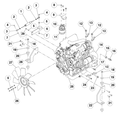35328467 Original Bearing Podend Doosan China Supplier 7 35328467 Doosan Bearing Pod End China Supplier
