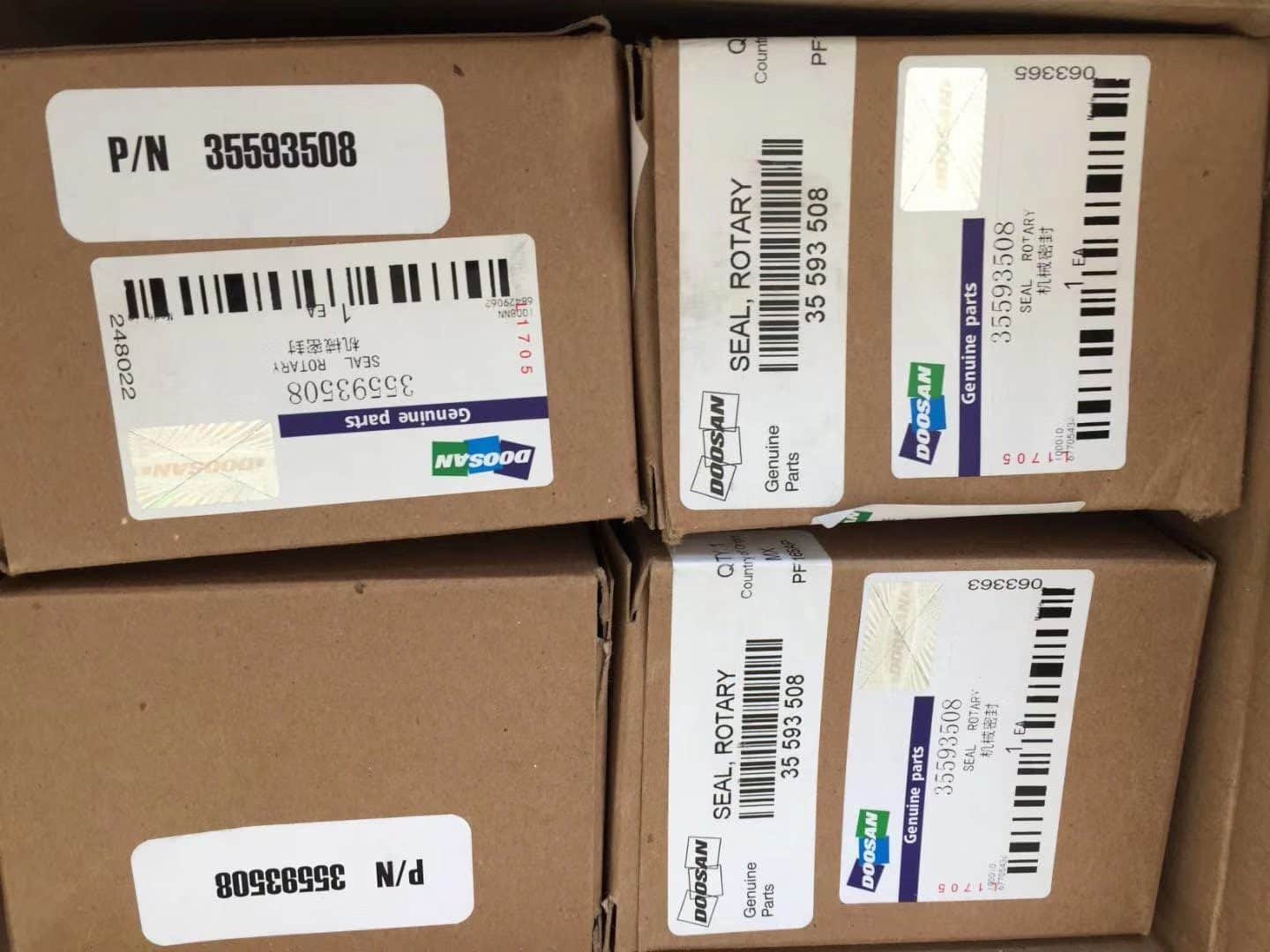 35593508 Doosan Genuine Original Seal China Supplier 3 35593508 Ingersoll Rand Genuine Original Oil Seal China Supplier