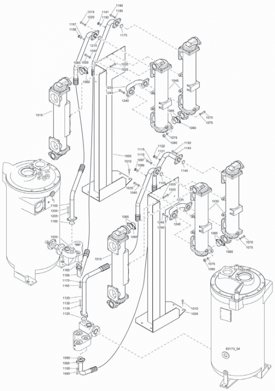 Atlas Copco Compressors Models GA315, GA355, GA400, GA450, GA500 (Air &Water Cooling) -Full Scope Spare Parts Catalog 4 Atlas Copco Compressors Models GA315, GA355, GA400, GA450, GA500 (Air &Water Cooling) -Full Scope Spare Parts Catalog