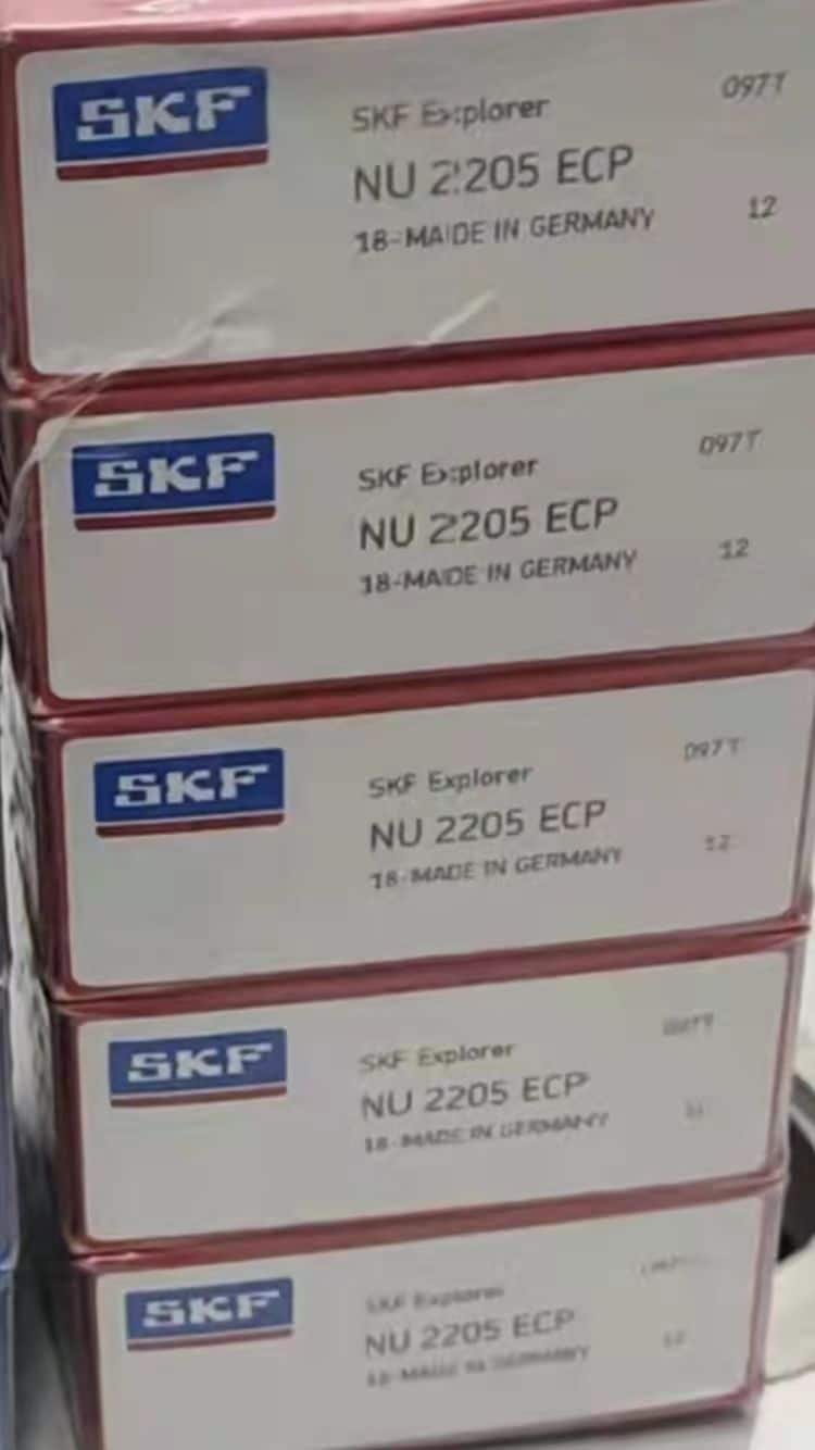 SKF NU2205ECP cylindrical roller bearing 3 NU2205ECP SKF Genuine Bearings