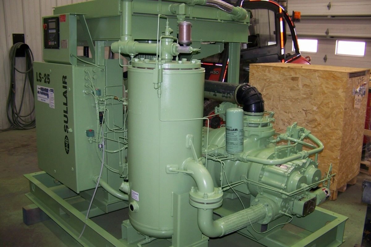 LS25S/V250S Sullair Compressor 200-350Hp/149-261KW Air & Water-Cooled 24KT Parts List 1 Sullair LS25 150 HP Air Compressors China Supplier