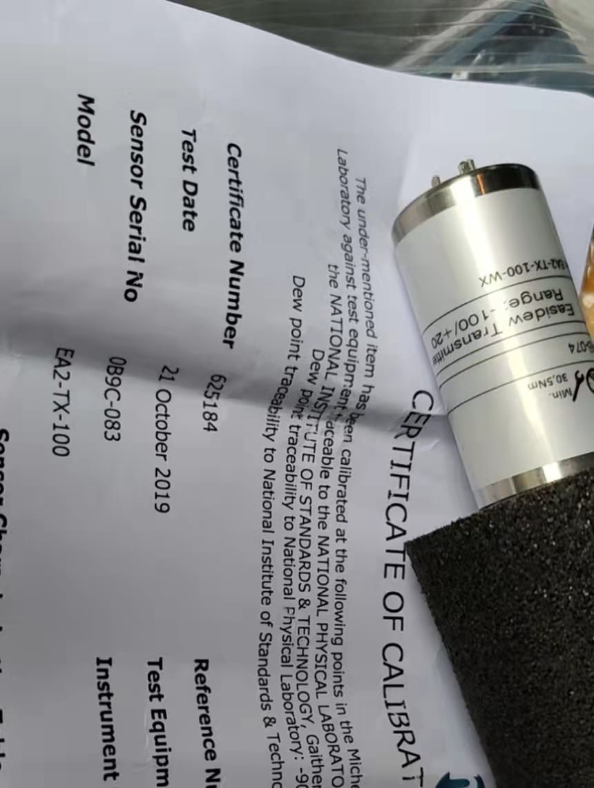 1089948153=1624640604 ORIGINAL Michell Dewpoint Sensor Transmitter Atlas Copco China Supplier 4 Remove term: EA2-TX-100-WX Dewpoint Sensor Transmitter China Supplier EA2-TX-100-WX Dewpoint Sensor Transmitter China Supplier