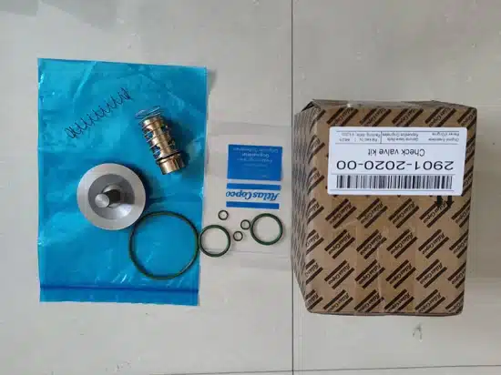 2901201200 Atlas Copco Oil Stop Valve Check Valve Kit - OSV/CV KIT C146 4 2901202000-Oil-Stop-Check-Valve-Kit-for-Atlas-Copco-Screw-Air-Compressor-Osv-CV-Kit-C90-Ga30-Original-Parts