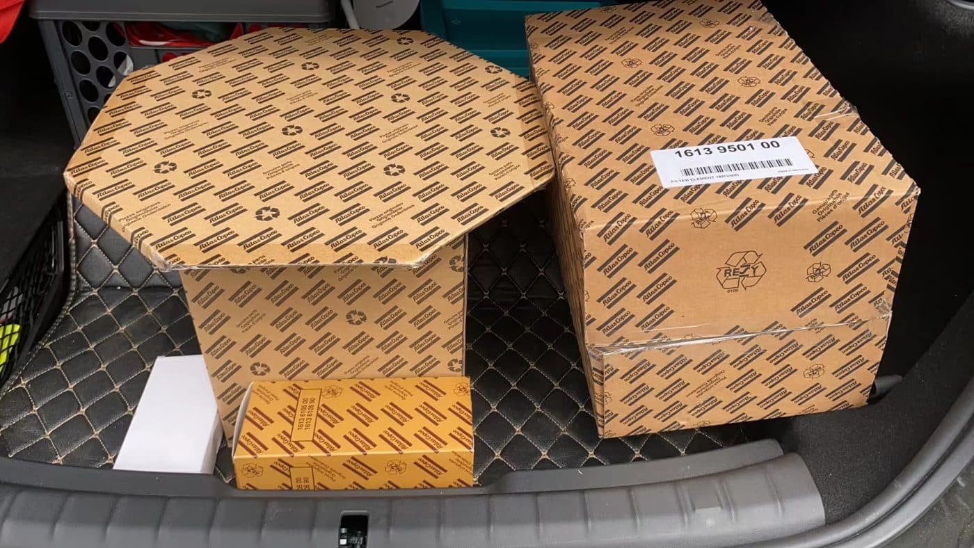 阿特拉斯·科普柯移动空压机 XAVS 500 DD7 XAHS 550 DD7 XATS 600 DD7 XAMS 650 DD7 零配件完整列表 1 1622365600 = 2901056622 Genuine Oil Separator Atlas Copco China Supplier